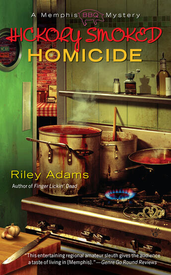 Couverture du livre « Hickory Smoked Homicide » de Adams Riley aux éditions Penguin Group Us