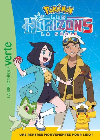 Couverture du livre « Pokémon Les Horizons 01 » de The Pokemon Company aux éditions Hachette Jeunesse