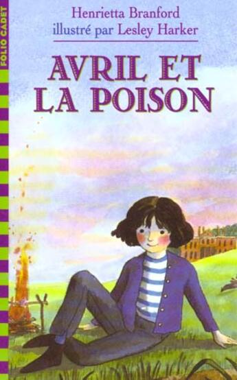 Couverture du livre « Avril et la poison » de Branford/Harker aux éditions Gallimard-jeunesse