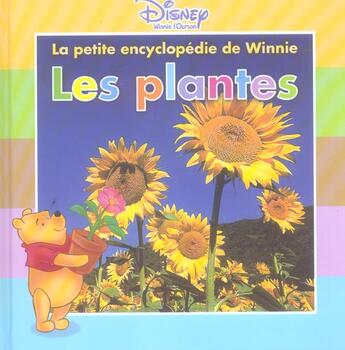 Couverture du livre « La petite encyclopédie de Winnie ; les plantes » de Disney aux éditions Disney Hachette