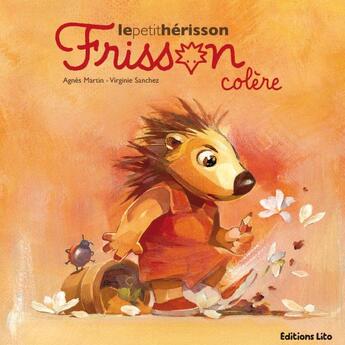 Couverture du livre « Frisson colère » de  aux éditions Lito