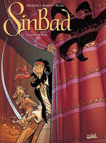 Couverture du livre « SinBad Tome 2 ; la griffe du génie » de Pierre Alary et Christophe Arleston et Audrey Alwett aux éditions Soleil