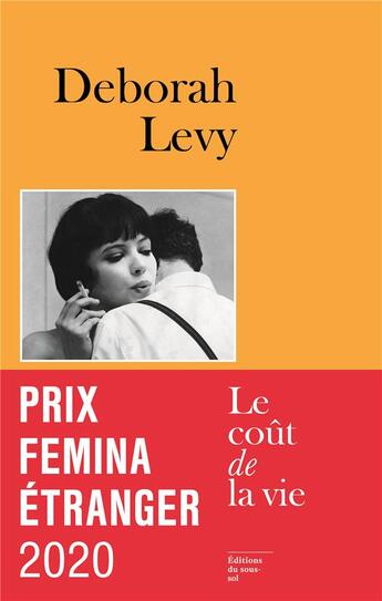 Couverture du livre « Le coût de la vie » de Deborah Levy aux éditions Editions Du Sous Sol