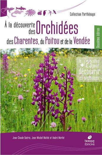 Couverture du livre « À la découverte des orchidées de Poitou-Charentes et de Vendée (2e édition) » de Jean-Claude Guerin et Jean-Michel Mathe et Andre Merlet aux éditions Biotope