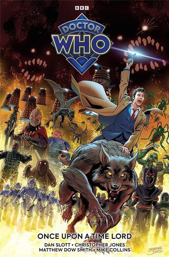Couverture du livre « Doctor Who : Il était une fois un Seigneur du Temps » de Dan Slott et Christopher Jones aux éditions Black River