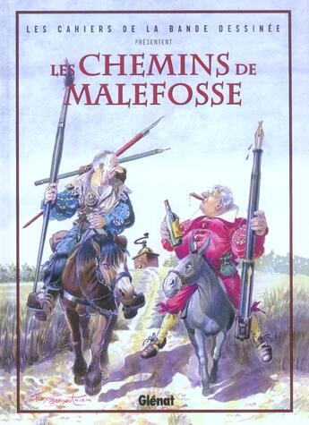 Couverture du livre « Les chemins de malefosse » de  aux éditions Glenat