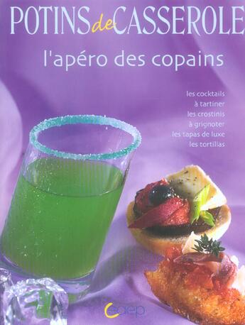 Couverture du livre « L'apero des copains » de  aux éditions Saep