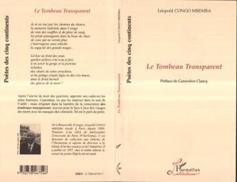 Couverture du livre « Le tombeau transparent » de Leopold Congo-Mbemba aux éditions L'harmattan