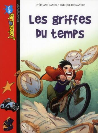 Couverture du livre « Les griffes du temps » de Enrique Fernandez et Stephane Daniel aux éditions Bayard Jeunesse