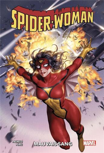 Couverture du livre « Spider-Woman Tome 1 : mauvais sang » de Pere Perez et Karla Pacheco aux éditions Panini