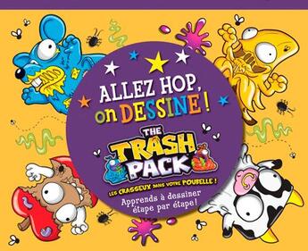 Couverture du livre « Allez hop on dessine ! the trash pack » de  aux éditions Presses Aventure