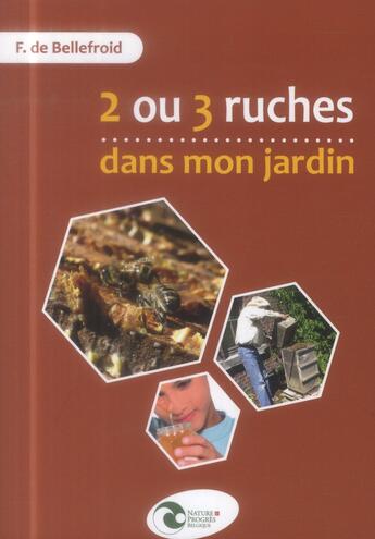 Couverture du livre « 2 ou 3 ruches dans mon jardin » de Fabrice De Bellefroid aux éditions Nature Et Progres