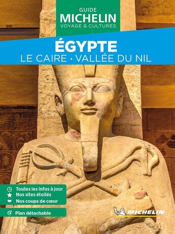 Couverture du livre « Égypte : Le Caire, Vallée du Nil (édition 2024) » de Collectif Michelin aux éditions Michelin