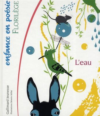 Couverture du livre « L'eau en poésie » de Collectif/Millet aux éditions Gallimard-jeunesse