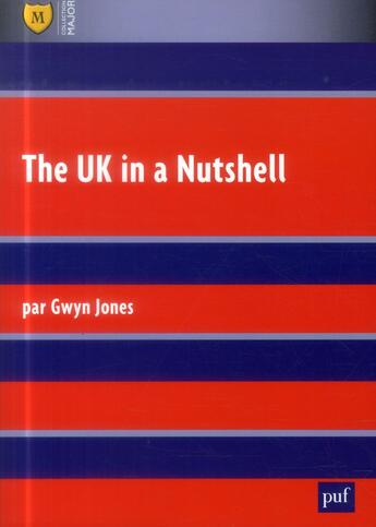 Couverture du livre « The uk in a nutshell » de Gwyn Jones aux éditions Belin Education