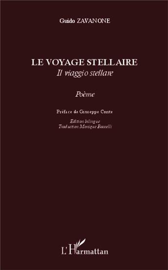 Couverture du livre « Le voyage stellaire » de Guido Zavanone aux éditions L'harmattan