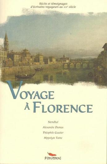 Couverture du livre « Voyage à Florence » de  aux éditions Pimientos