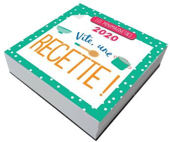 Couverture du livre « Minimagnetik ; vite, une recette ! (édition 2020) » de  aux éditions Editions 365