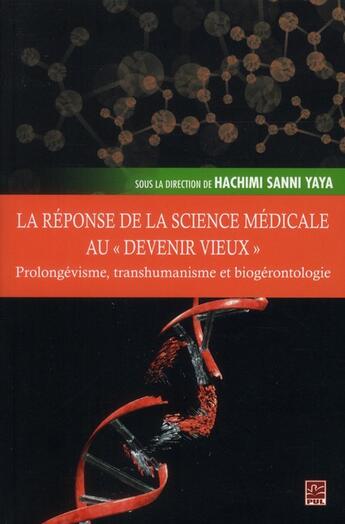 Couverture du livre « La réponse de la science médicale au 