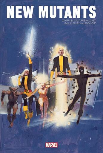 Couverture du livre « Les nouveaux mutants » de Bill Sienkiewicz et Chris Claremont aux éditions Panini