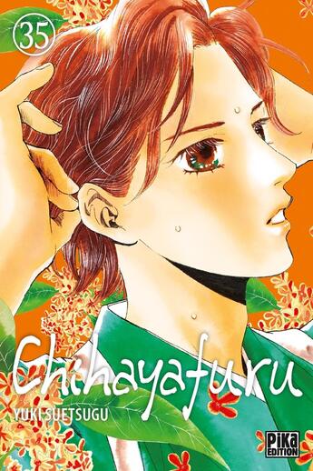 Couverture du livre « Chihayafuru Tome 35 » de Yuki Suetsugu aux éditions Pika