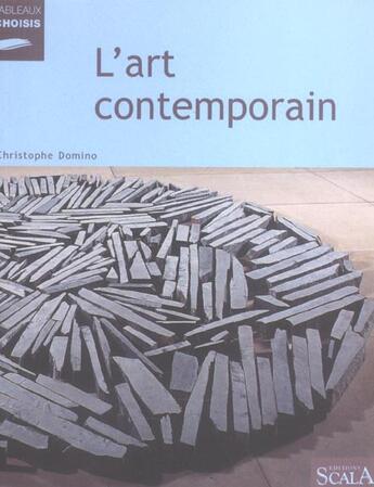 Couverture du livre « L'art contemporain ned » de Domino Christop aux éditions Scala