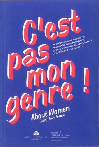 Couverture du livre « C'est pas mon genre ! » de  aux éditions Cite Du Design