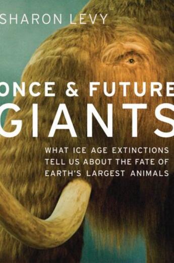 Couverture du livre « Once and Future Giants: What Ice Age Extinctions Tell Us About the Fat » de Levy Sharon aux éditions Oxford University Press Usa