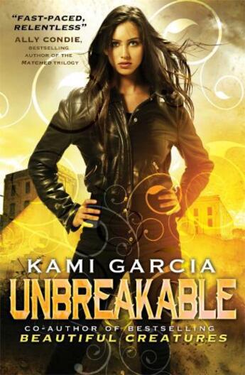 Couverture du livre « Unbreakable » de Kami Garcia aux éditions Simon And Schuster Uk