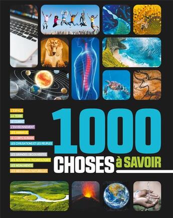 Couverture du livre « 1 000 choses a savoir ne » de Atelier Cloro aux éditions 1 2 3 Soleil