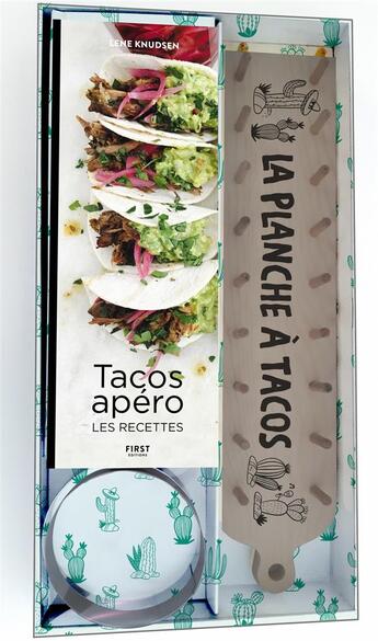 Couverture du livre « La planche à tacos » de Lene Knudsen aux éditions First