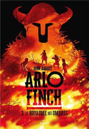 Couverture du livre « Arlo Finch t.3 : le royaume des ombres » de John August aux éditions Milan