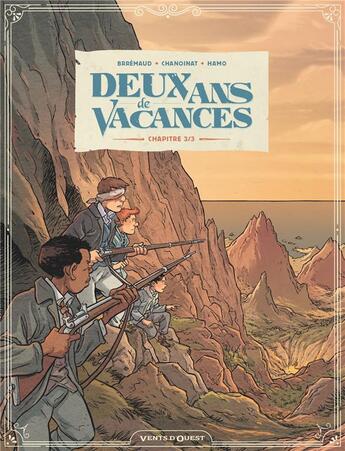 Couverture du livre « Deux ans de vacances t.3 » de Philippe Chanoinat et Frederic Brremaud et Hamo aux éditions Vents D'ouest