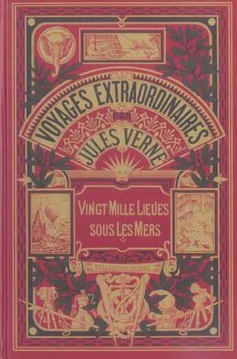 Couverture du livre « Voyages extraordinaires - vingt mille lieues sous mers tome 1 » de Jules Verne aux éditions Elcy Jeunesse