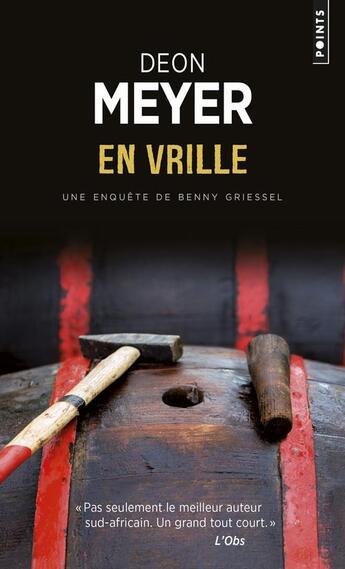 Couverture du livre « En vrille » de Deon Meyer aux éditions Points