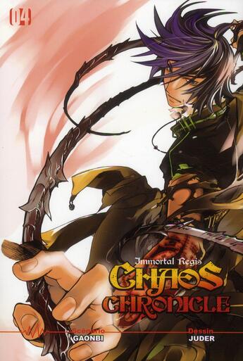 Couverture du livre « Chaos chronicle - immortal Regis t.4 » de Juder et Gaonbi aux éditions Booken Manga