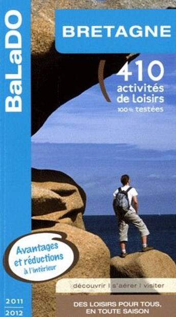 Couverture du livre « GUIDE BALADO ; Bretagne 2011-2012 » de  aux éditions Mondeos