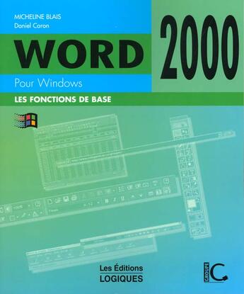 Couverture du livre « Word 2000 » de Blais aux éditions Logiques