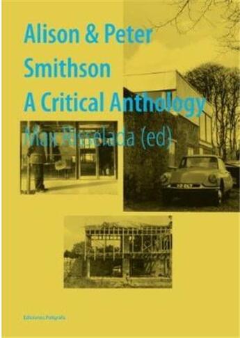 Couverture du livre « Alison & peter smithson: a critical anthology » de Risselada Max aux éditions Poligrafa