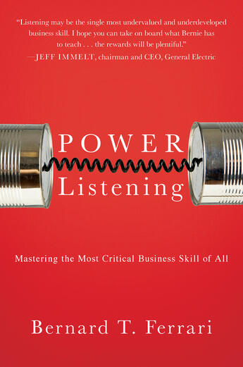 Couverture du livre « Power Listening » de Ferrari Bernard T aux éditions Penguin Group Us