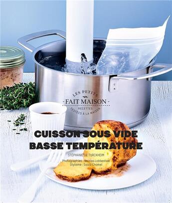 Couverture du livre « Cuisson sous-vide » de Stephanie De Turckheim aux éditions Hachette Pratique