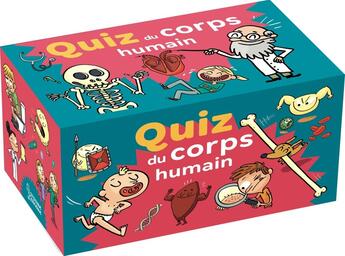 Couverture du livre « Quiz ; le corps humain » de Loic Mehee et Sophie De Mullenheim aux éditions Larousse