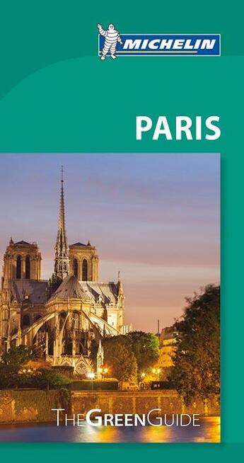 Couverture du livre « Guide vert paris (ang) » de Collectif Michelin aux éditions Michelin