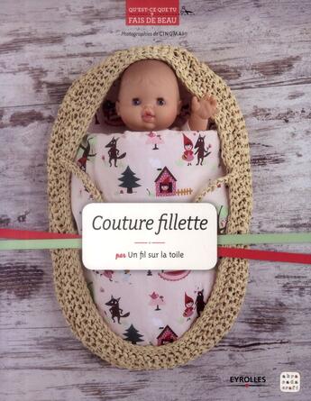 Couverture du livre « Couture fillette » de  aux éditions Eyrolles