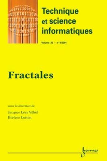 Couverture du livre « Fractales tsi 2001 vol 20 n 9 » de Levy aux éditions Hermes Science Publications