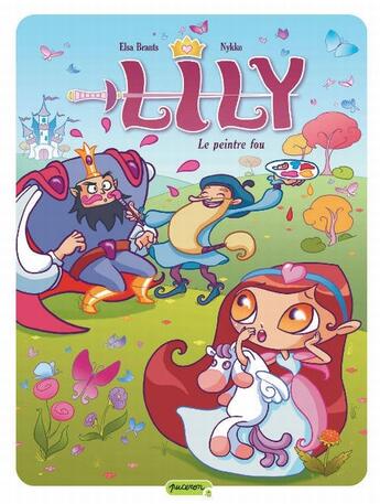 Couverture du livre « Lily princesse de la nuit Tome 2 ; le peintre fou » de Nykko/Elsa Brants aux éditions Dupuis