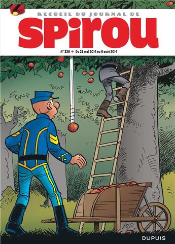 Couverture du livre « Recueil Spirou N.336 » de  aux éditions Dupuis