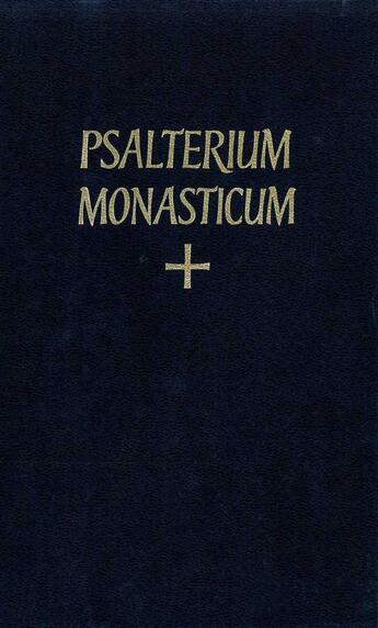 Couverture du livre « Psalterium cum canticis novi & veteris testamenti - iuxta regulam s.p.n. benedicti : & alia schemata » de  aux éditions Solesmes