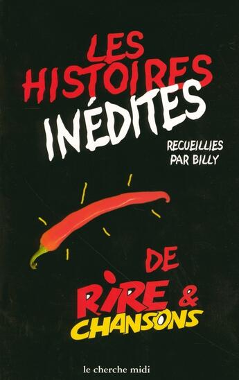 Couverture du livre « Les histoires inédites de 