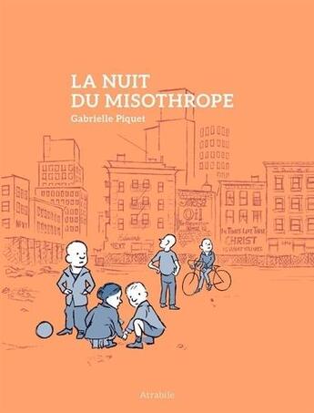 Couverture du livre « La nuit du misothrope » de Gabrielle Piquet aux éditions Atrabile